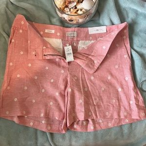 NWT LOFT Shorts Size 10
